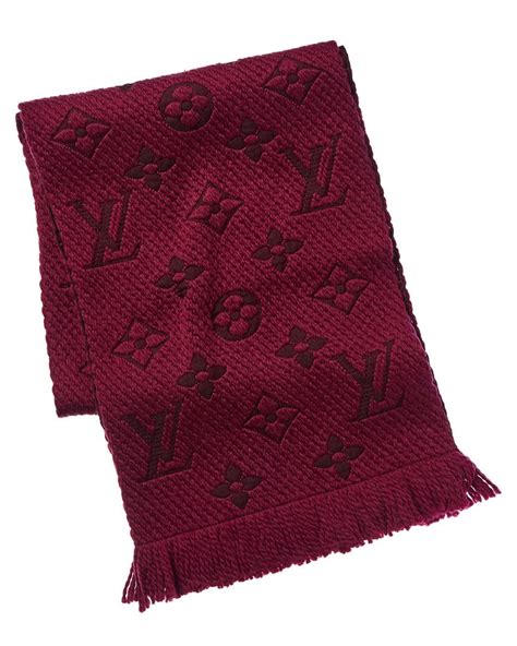 pink and purple louis vuitton scarf